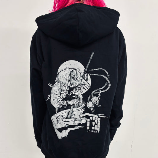 PRSPCT CROW WIZARD - ZIPPER HOODIE